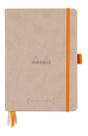 Caderno Pontilhado Goalbook Rhodia A5 120 Folhas Beige Caderno Pontilhado Goalbook Rhodia A5 120 Folhas Beige