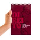 Caderno Pontilhado Profissional para Advocacia e Estudos Jurídicos