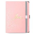 Caderno Premium Systemflex ótima Maxi Coleção Pink Stone Geometrico 1 ed