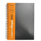 Caderno Prime Royal Paper Espiral S/Pauta 80Fls 20,5x28cm