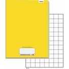 Caderno Quadriculado Univers. 2X2CM Ampliado ED. Inclusiva Pacote com 05