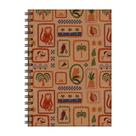 Caderno Redoma médio kraft 170x240mm 96 folhas