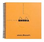 Caderno Rhodia Dotbook 21x21cm Capa Laranja