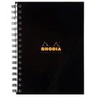 Caderno Rhodia Note Book A5 Capa Preta