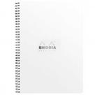 Caderno Rhodia Note Book Capa Branco A4+