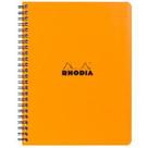 Caderno Rhodia Note Book Capa Laranja A5+