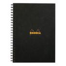 Caderno Rhodia Note Book Recycled A5 Rhodia, Preto