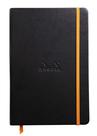 Caderno Rhodia Rhodiarama A5 Preto 192 páginas 90g