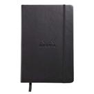 Caderno Rhodia Webnotebook A5 revestido de preto