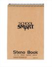 Caderno School Smart Gregg Ruled Steno 6 x 9 polegadas e 80 folhas