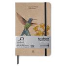 Caderno Sem pauta taccbook Beija-flor-tesoura 14x21 Ríg.