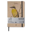 Caderno Sem pauta taccbook Bem-te-vi 14x21 Ríg.