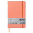 Caderno Sem pauta taccbook Coral 14x21 Ríg.