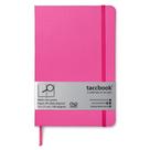 Caderno Sem pauta taccbook Rosa 14x21 Ríg. Caderno Sem pauta taccbook Rosa 14x21 Ríg.