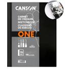 Caderno Sketchbook Canson Art Book One 100g A3 98Fls Costura