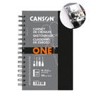 Caderno Sketchbook Canson Art Book One 100g A5 80Fls Espiral