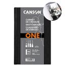 Caderno Sketchbook Canson Art Book One 100g A5 98Fls Costura