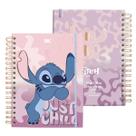 Caderno Smart 80 folhas reposicionáveis Disney Stitch