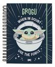 Caderno Smart Colegial Escolar Baby Yoda Star Wars Dac