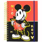 Caderno Smart Inteligente Mickey Espiral Com 10 Divisórias