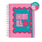 Caderno smart tamanho colegial- coleção hello - dac