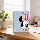 Caderno Smart Universitário Minnie DAC 10 Divisórias 80 Folhas com Elástico