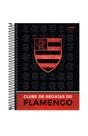 Caderno Spiral Flamengo Universitário - Urubú -1 Matéria 80 Folhas