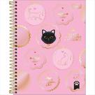 Caderno Tilibra college 10M purrfect cats 120 folhas