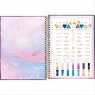 Caderno Tilibra universitário magic espiral 80 folhas