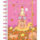 Caderno Tilidisco Capyclub 10 Materias 160 Folhas Tilibra