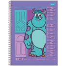 Caderno Univ. 1 Mat. 80 Folhas Monsters Inc. Capa 1 - Foroni