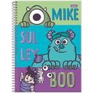 Caderno Univ. 1 Mat. 80 Folhas Monsters Inc. Capa 4 - Foroni