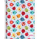 Caderno Univ. 1 Matéria Capa Dura Pepper Feminino 80 Fls Caderno Univ. 1 Matéria Capa Dura Pepper Feminino 80 Fls