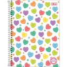 Caderno Univ. 1 Matéria Capa Dura Pepper Feminino 80 Fls