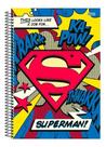 Caderno Univ. 15 Matérias 240 Folhas Superman
