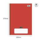 Caderno Univ. Brochura Linha C/D 96 Fls Vermelho - Tilibra