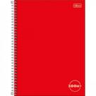 Caderno Univ CD ESP Tilibra Zoom+ 96 fls Vermelho