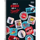 Caderno univ. Coca-Cola 160fls 10M Capa 2 - Tilibra