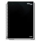 Caderno Universitário 1 M Espiral Essenciale Preto 80 Fls - 281642 - Credeal Capa Dura