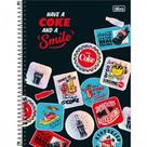 Caderno Universitário 1 Matéria 80 Folhas Coca Cola TILIBRA