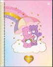 Caderno Universitário 1 Matéria 80fls Ursinhos Carinhosos chuva Animativa