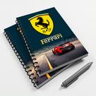 Caderno Universitário 10 Mat Carro Ferrari Mod. 02