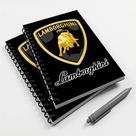 Caderno Universitário 10 Mat Carro Lamborghini Mod 01