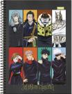 Caderno Universitario 10 Materias Jujutsu Kaisen