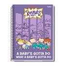 Caderno universitário 10 matérias Rugrats Os Anjinhos 160 folhas Credeal