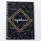 Caderno Universitário 100fls Engenharia Profissões