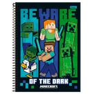 Caderno Universitário 10x1 160 Fls C.D. Foroni - Minecraft 11