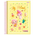 Caderno Universitário 10x1 160 Fls C.D. Jandaia - My Melody e Kuromi 1