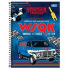 Caderno Universitário 10x1 160 Fls C.D. Tilibra - Stranger Things 18