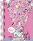 Caderno Universitário 10x1 It Girl 200Folhas Jandaia